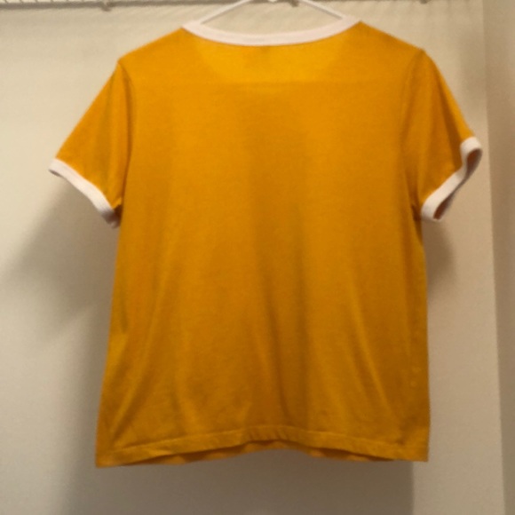 💙 Yellow Divided Top - Picture 2 of 2